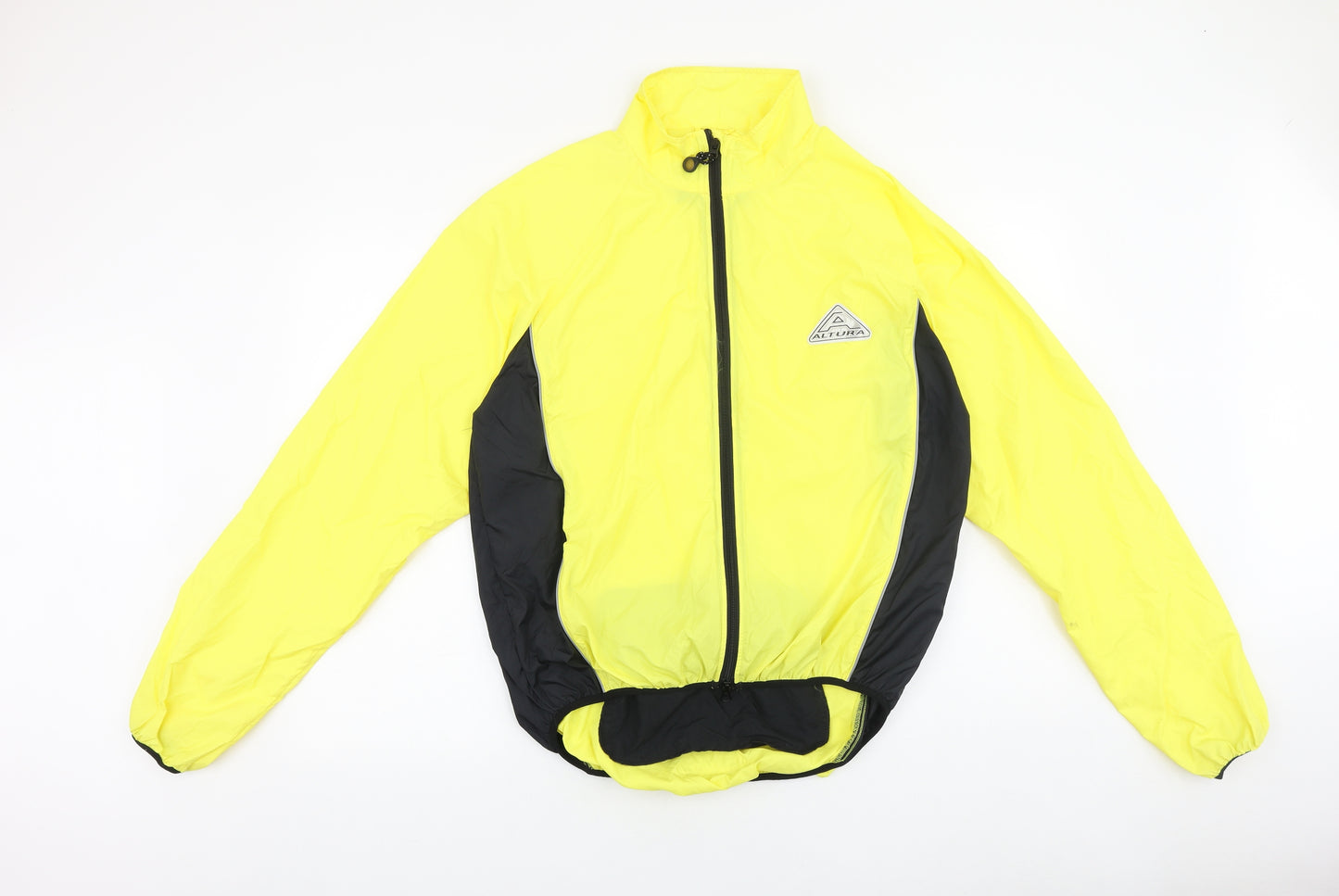 Altura Mens Yellow Windbreaker Jacket Size XL Zip