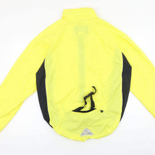 Altura Mens Yellow Windbreaker Jacket Size XL Zip
