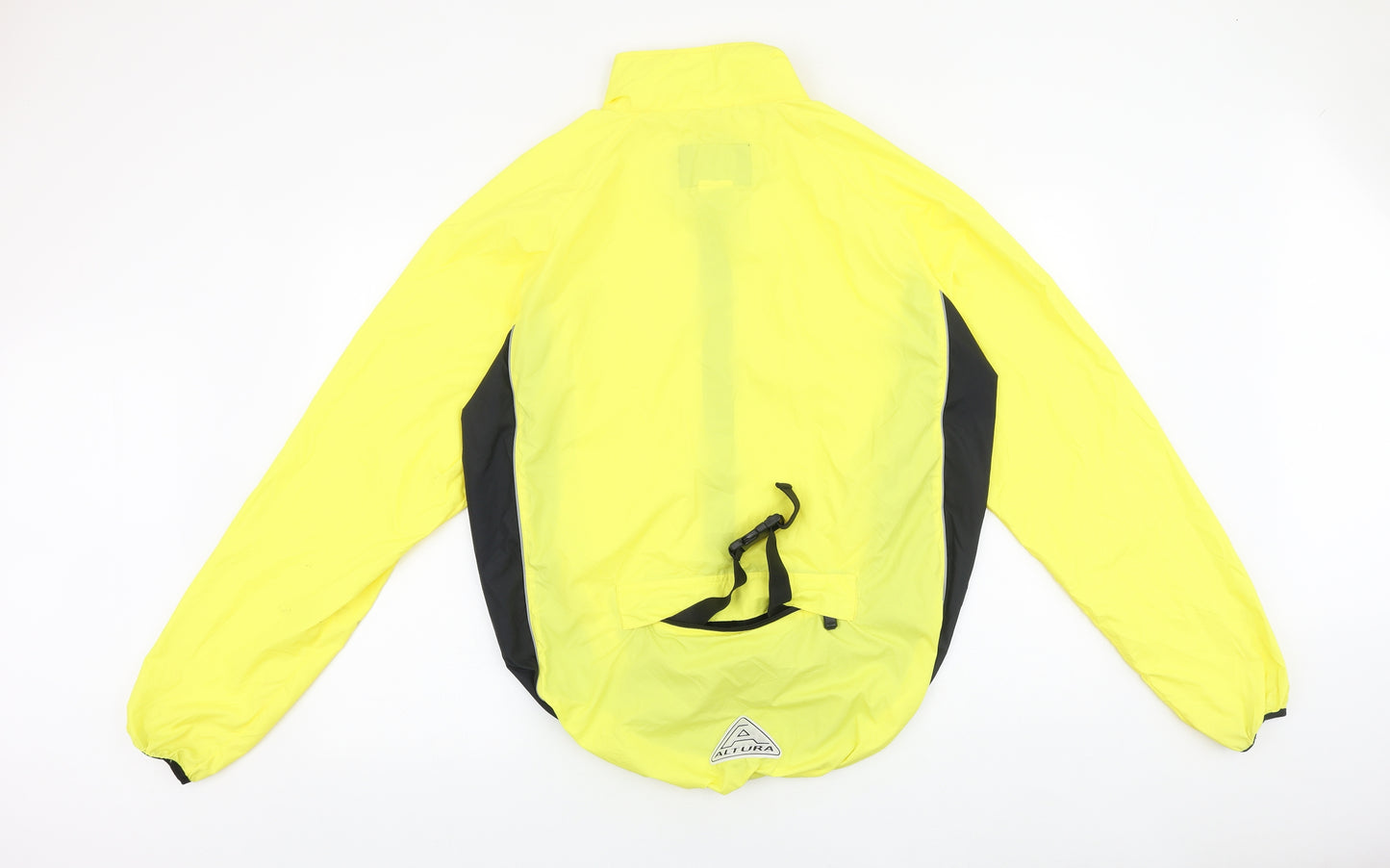 Altura Mens Yellow Windbreaker Jacket Size XL Zip