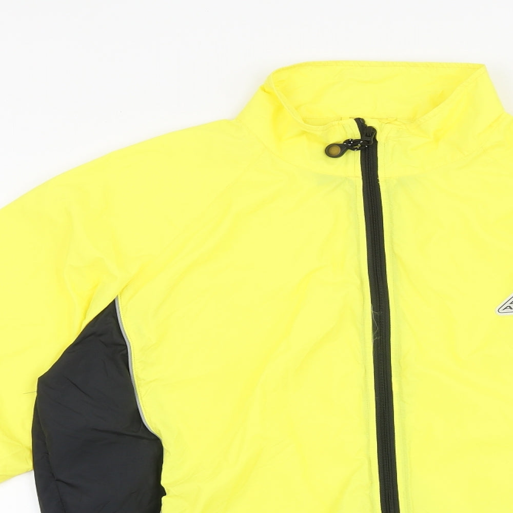 Altura Mens Yellow Windbreaker Jacket Size XL Zip