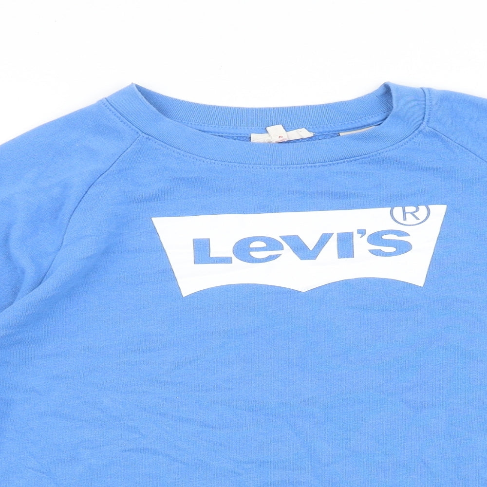 Signature by Levi Strauss & Co. Mens Blue Cotton Pullover Sweatshirt Size S