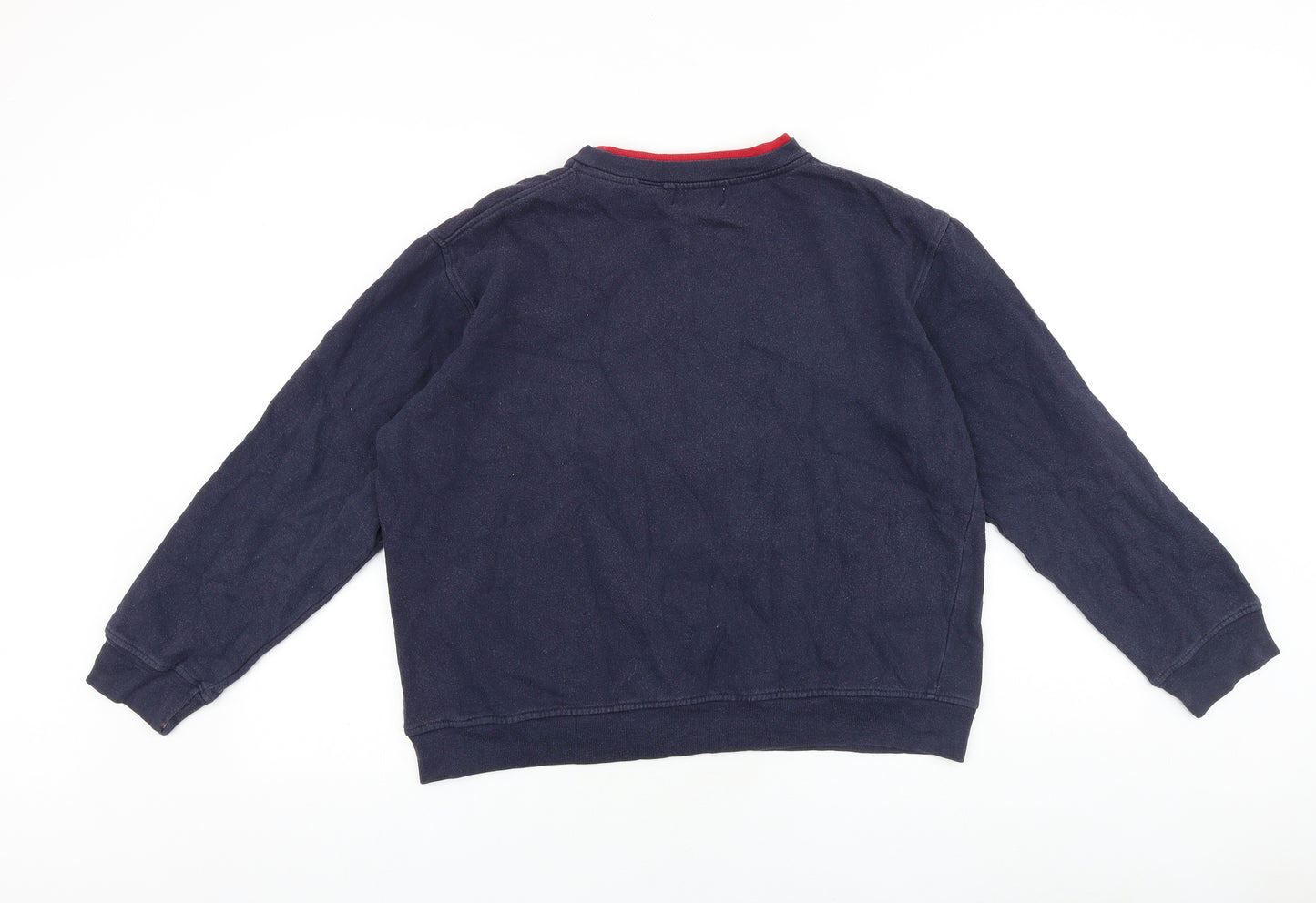 Shenanigans Womens Blue Cotton Pullover Sweatshirt Size M Pullover