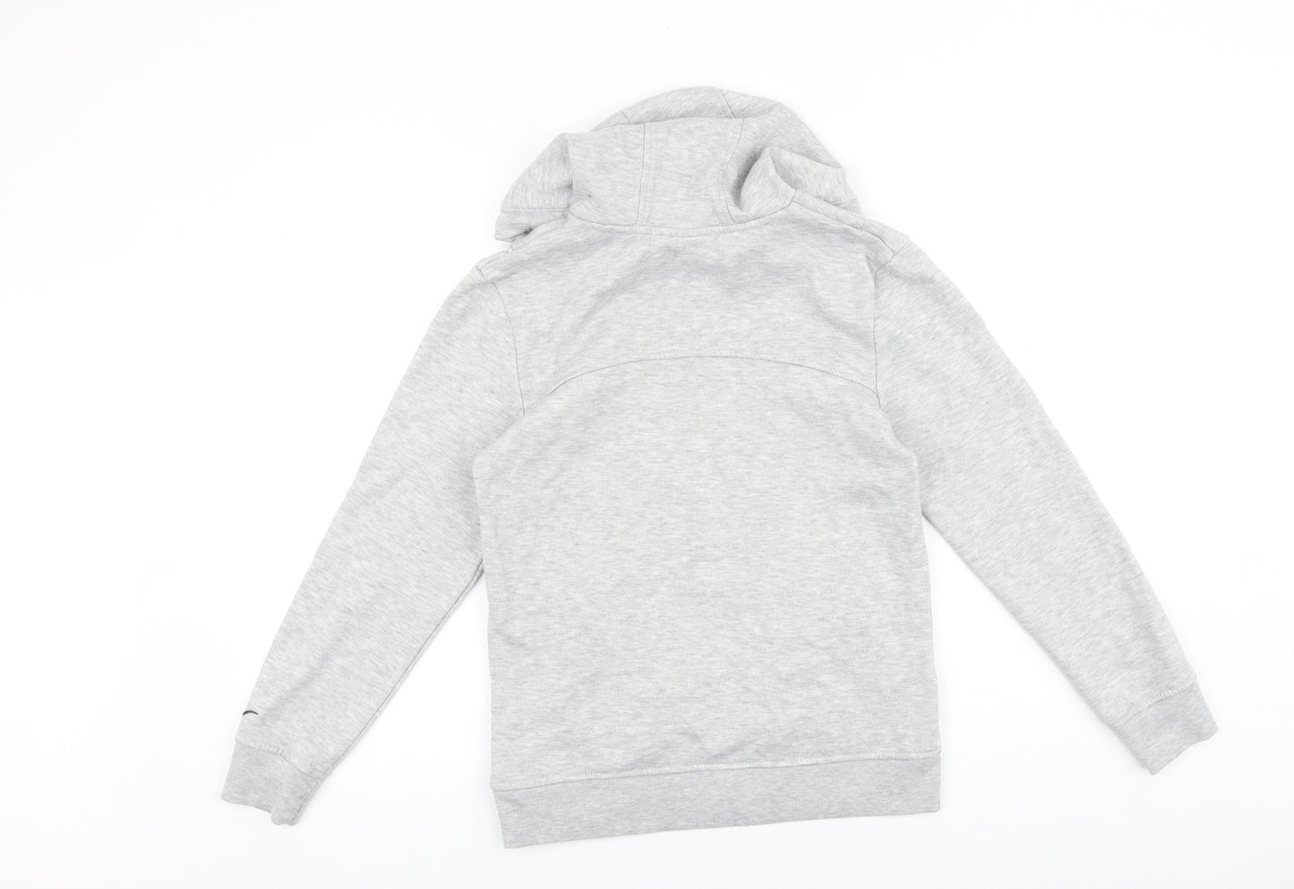 LA Gear Womens Grey Cotton Pullover Hoodie Size 6 Pullover