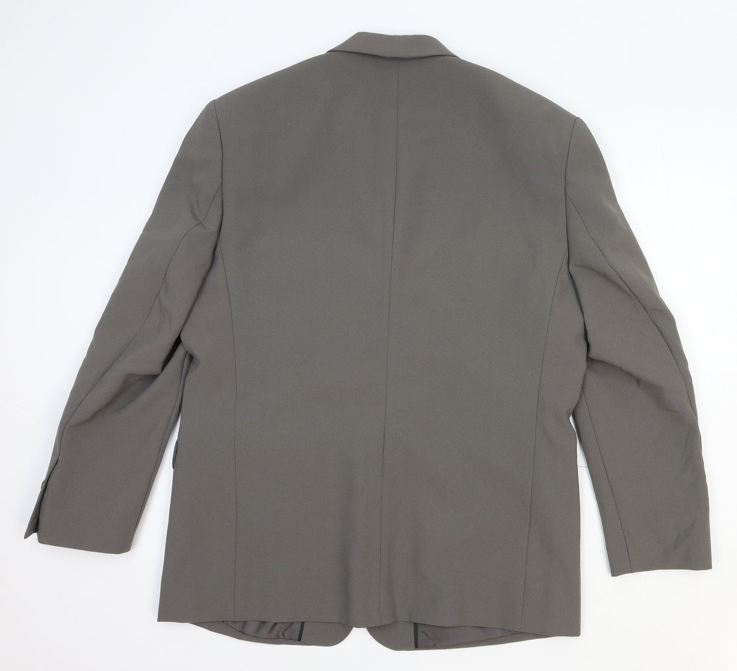 Taylor & Reece Mens Grey Polyester Jacket Blazer Size S Regular