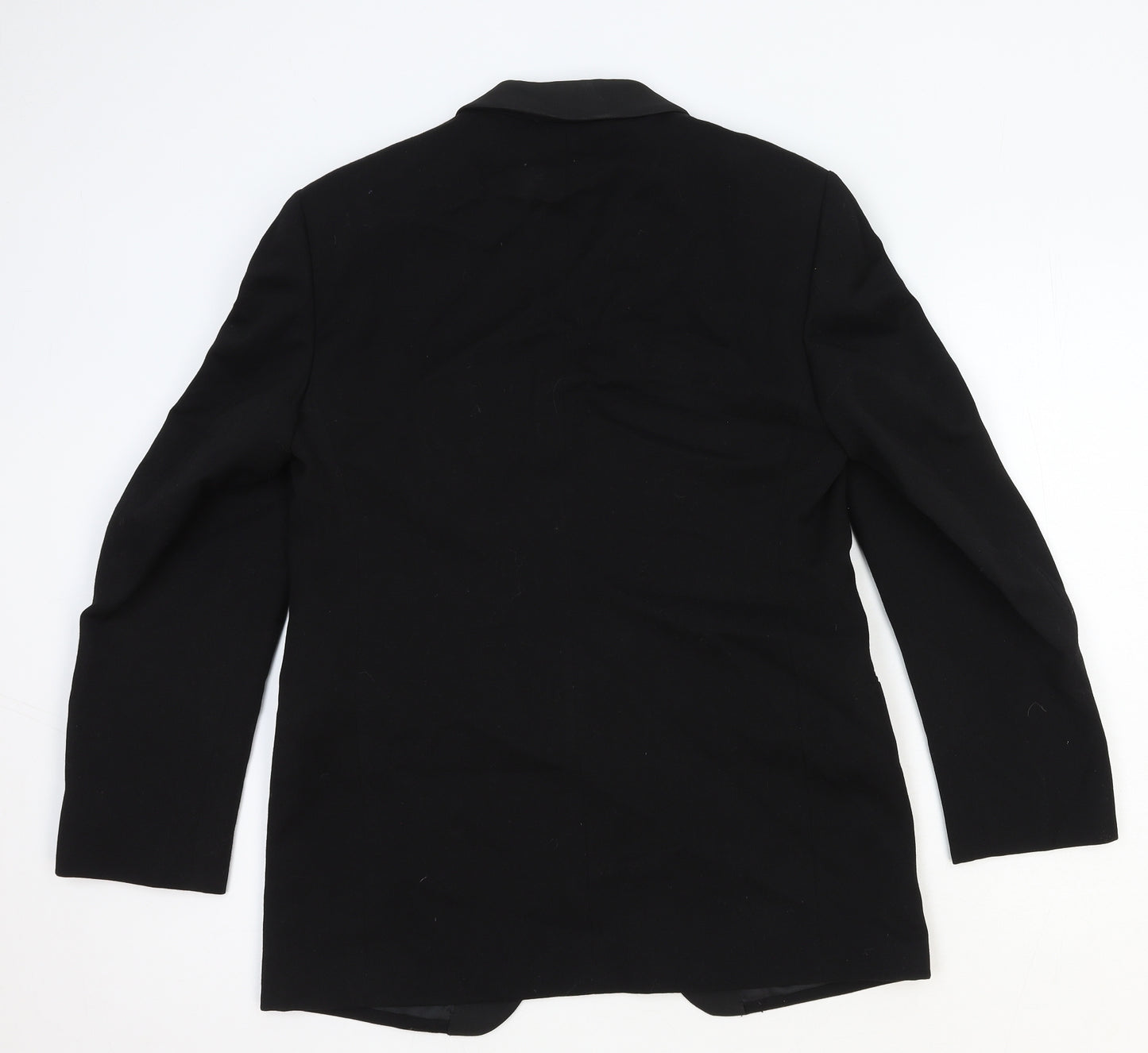 Berwin Mens Black Wool Jacket Blazer Size L Regular