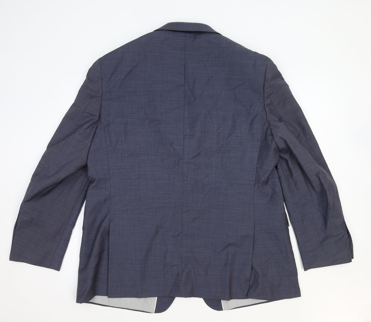 Marks and Spencer Mens Grey Wool Jacket Blazer Size M Regular
