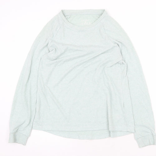 Primark Womens Green Round Neck Polyester Pullover Jumper Size XS