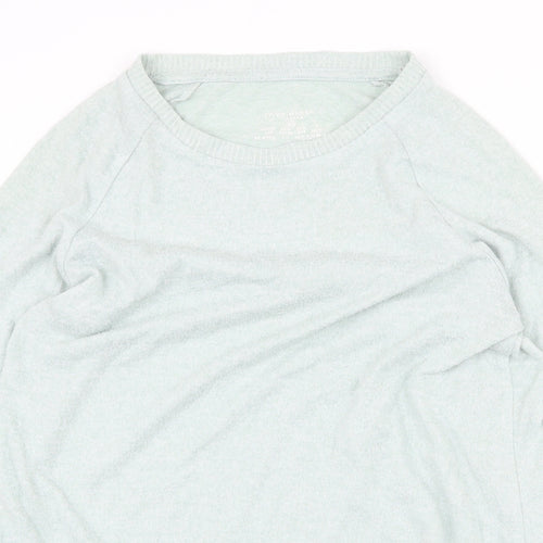 Primark Womens Green Round Neck Polyester Pullover Jumper Size XS