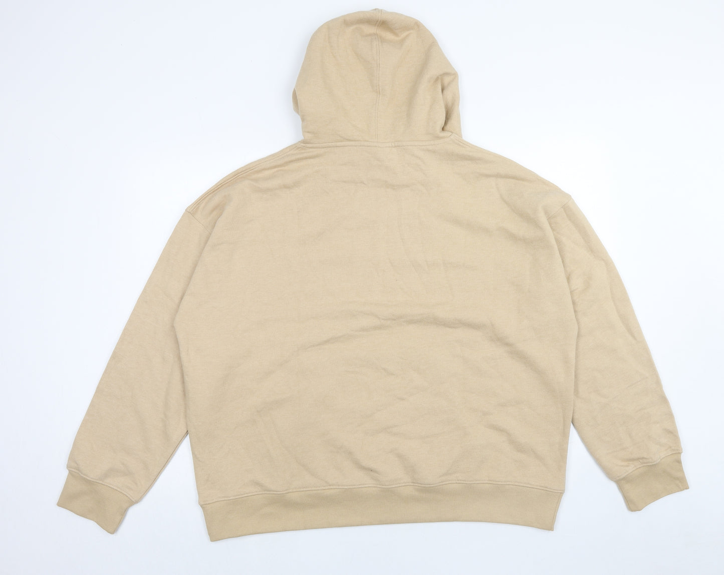 Nobodys Child Womens Beige Cotton Pullover Hoodie Size XL Pullover