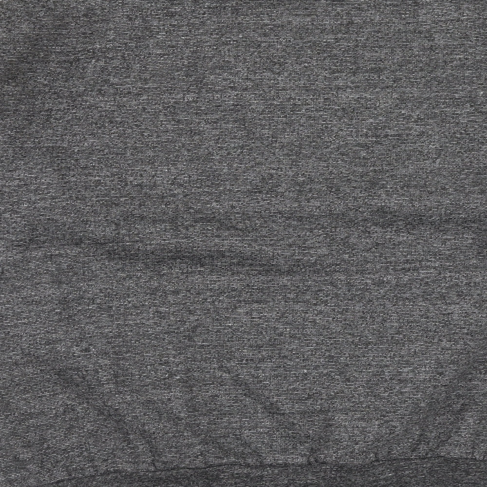 Donnay Mens Grey Round Neck Polyester Pullover Jumper Size M Long Sleeve