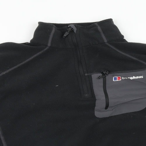 Berghaus Mens Black Polyester Pullover Sweatshirt Size S