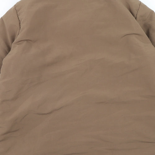 Claire Neuville Womens Brown Jacket Size 14 Zip