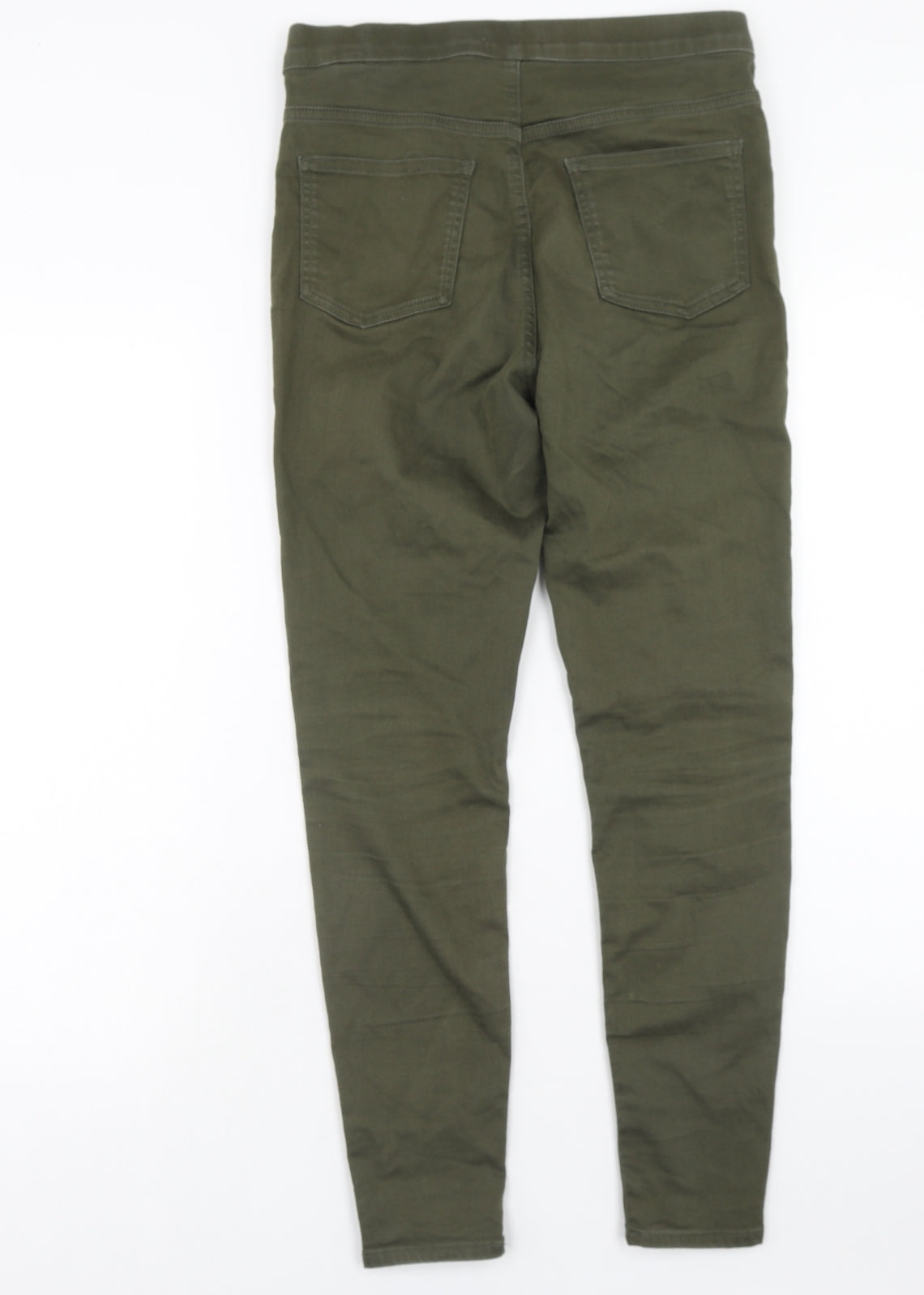 Marks and Spencer Womens Green Cotton Jegging Jeans Size 12 Regular