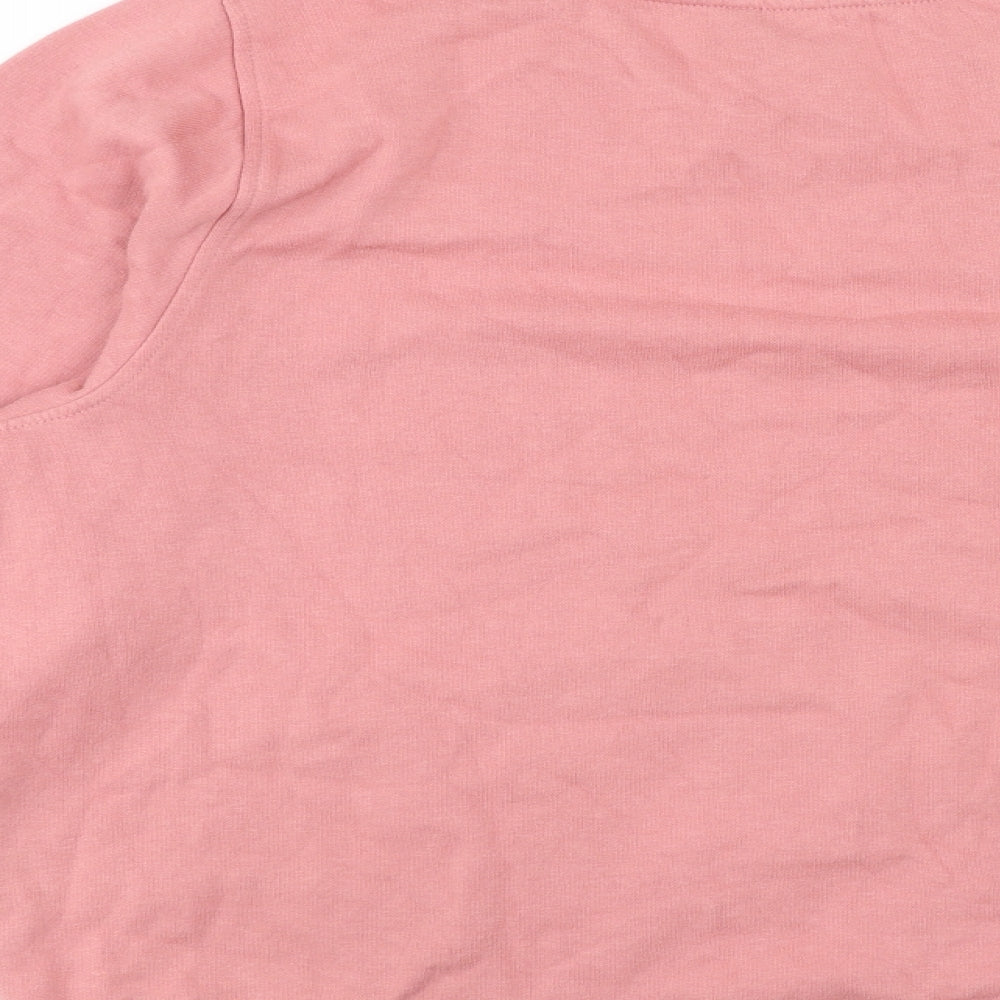 TU Womens Pink Cotton Pullover Sweatshirt Size 20 Pullover