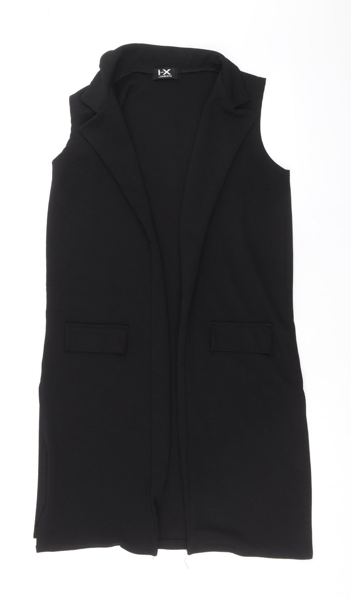 I-X London Womens Black Jacket Size 10