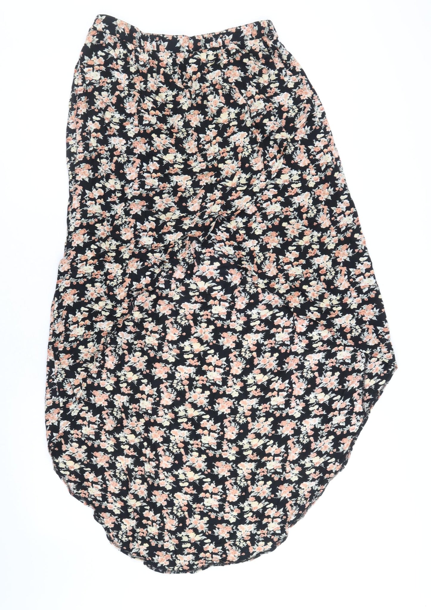 River Island Womens Multicoloured Floral Viscose Peasant Skirt Size 8
