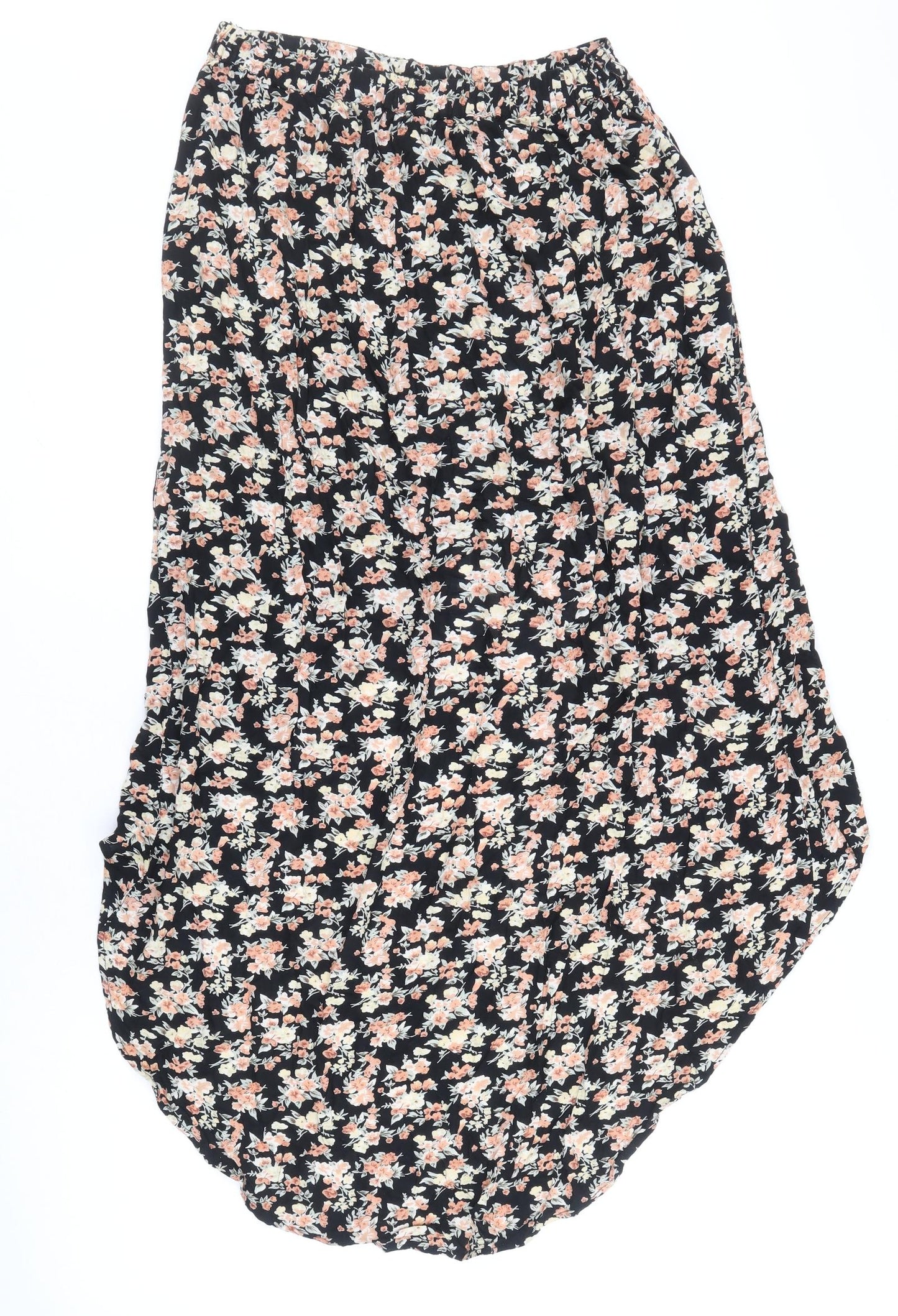 River Island Womens Multicoloured Floral Viscose Peasant Skirt Size 8