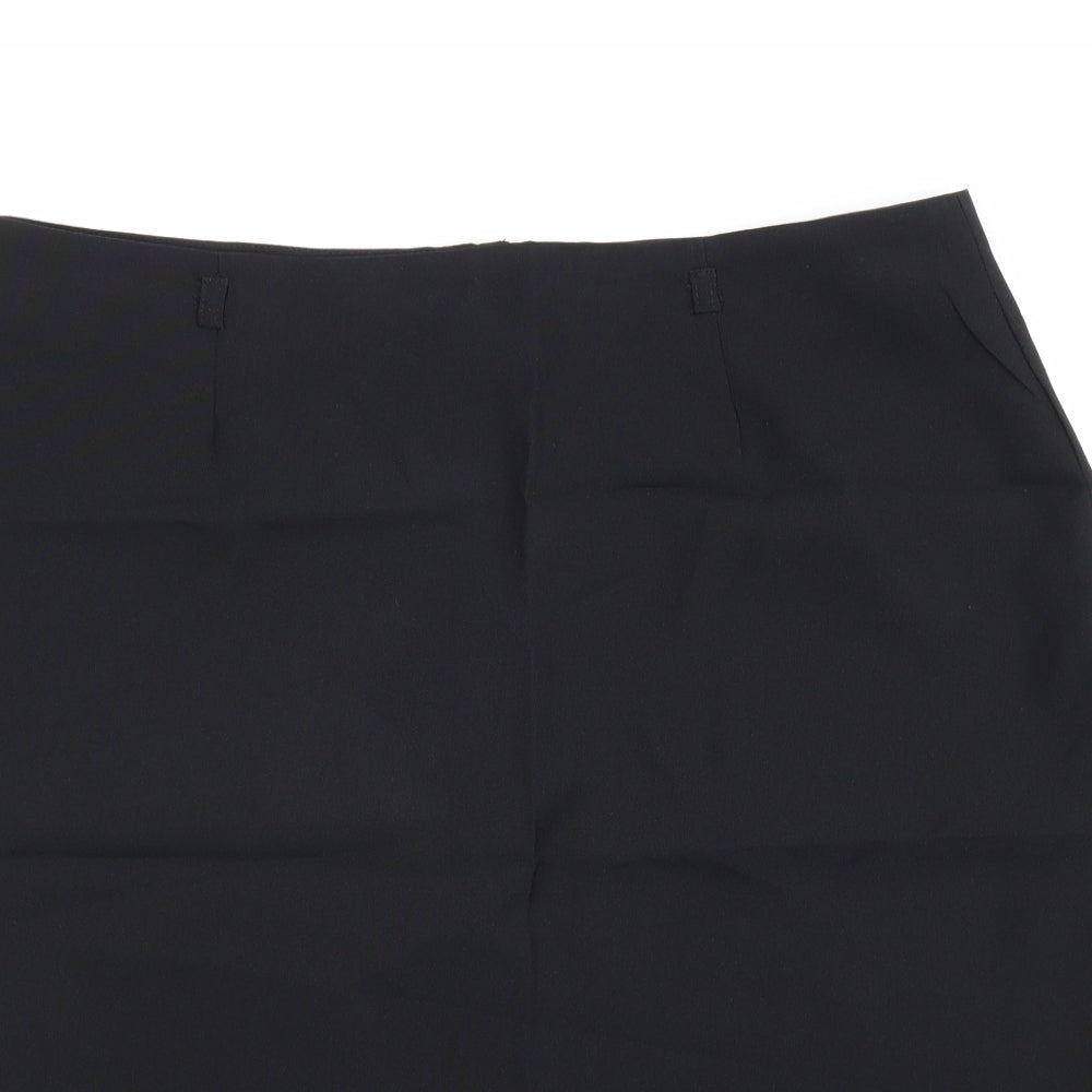 Atmosphere Womens Black Polyester Straight & Pencil Skirt Size 18 Zip