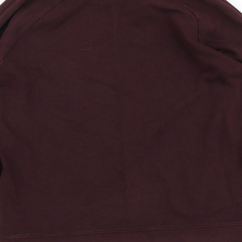 ASOS Mens Purple Cotton Pullover Sweatshirt Size M