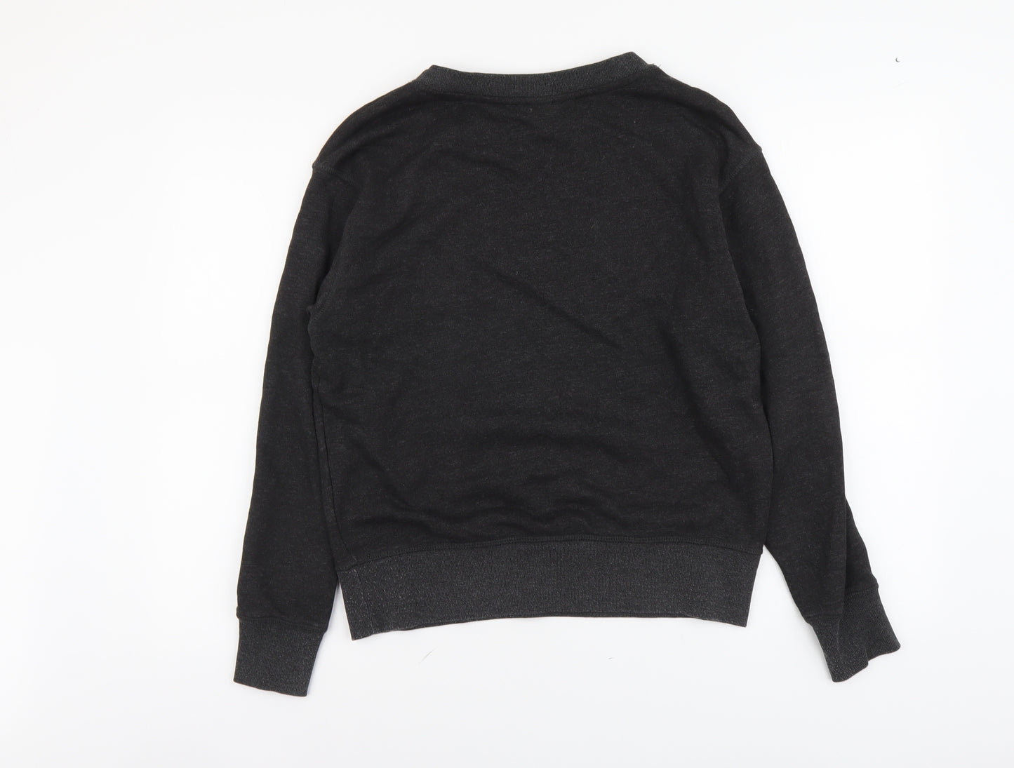 H&M Womens Grey Cotton Pullover Sweatshirt Size S Pullover