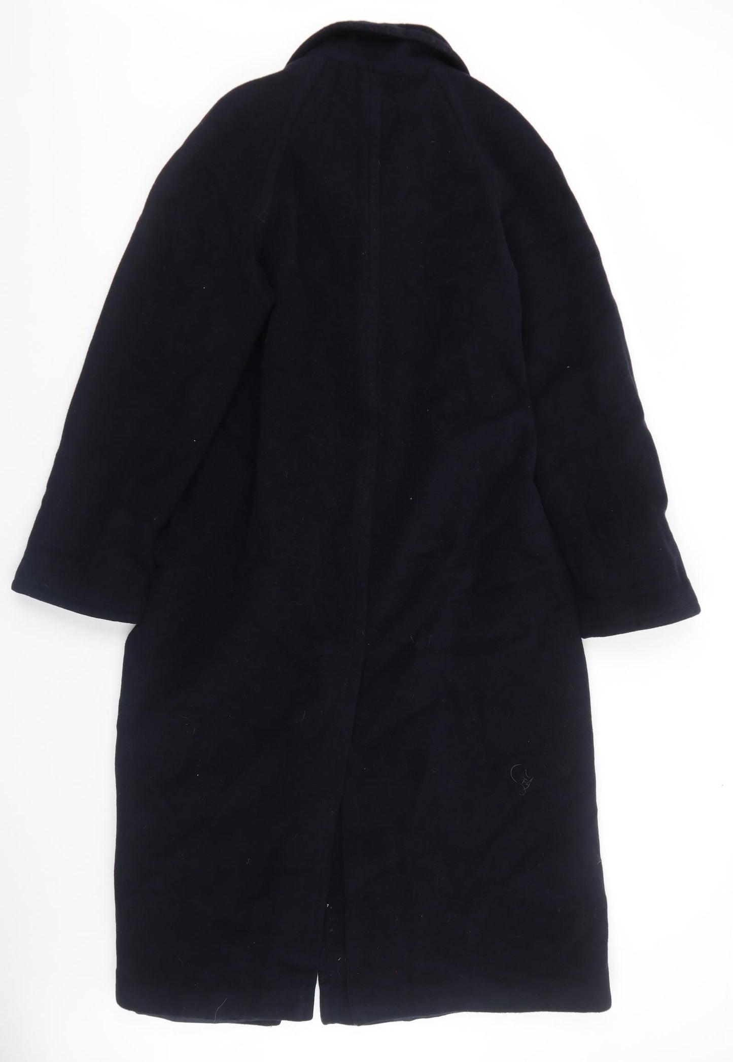 Dorothy Perkins Womens Blue Pea Coat Coat Size 14 Button