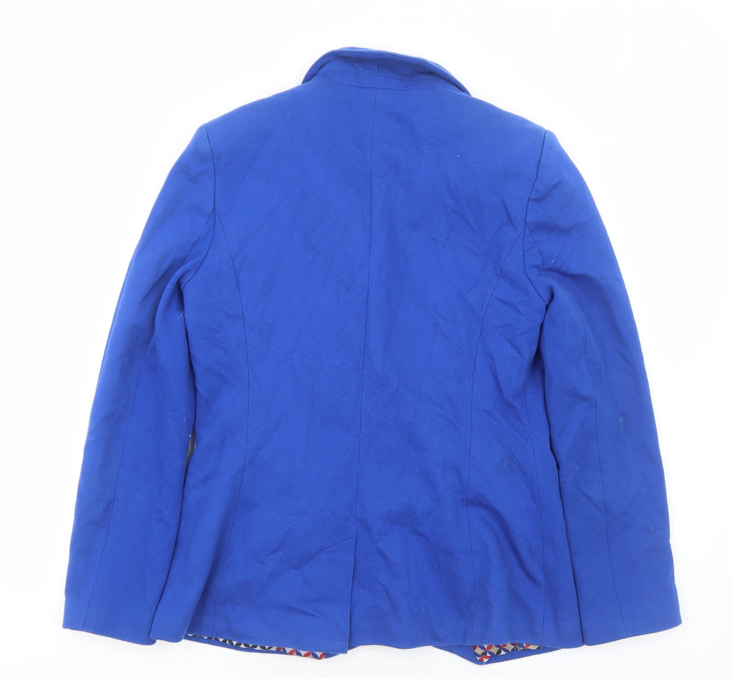 Dunnes Stores Womens Blue Jacket Blazer Size 14 Button