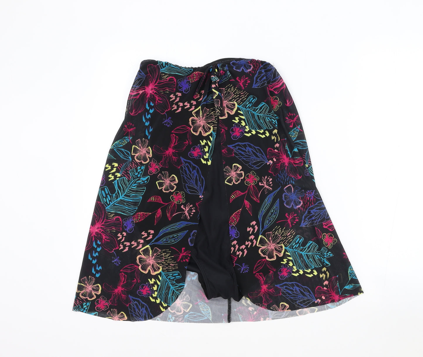 TU Womens Multicoloured Geometric Polyamide Cover Up Size 8