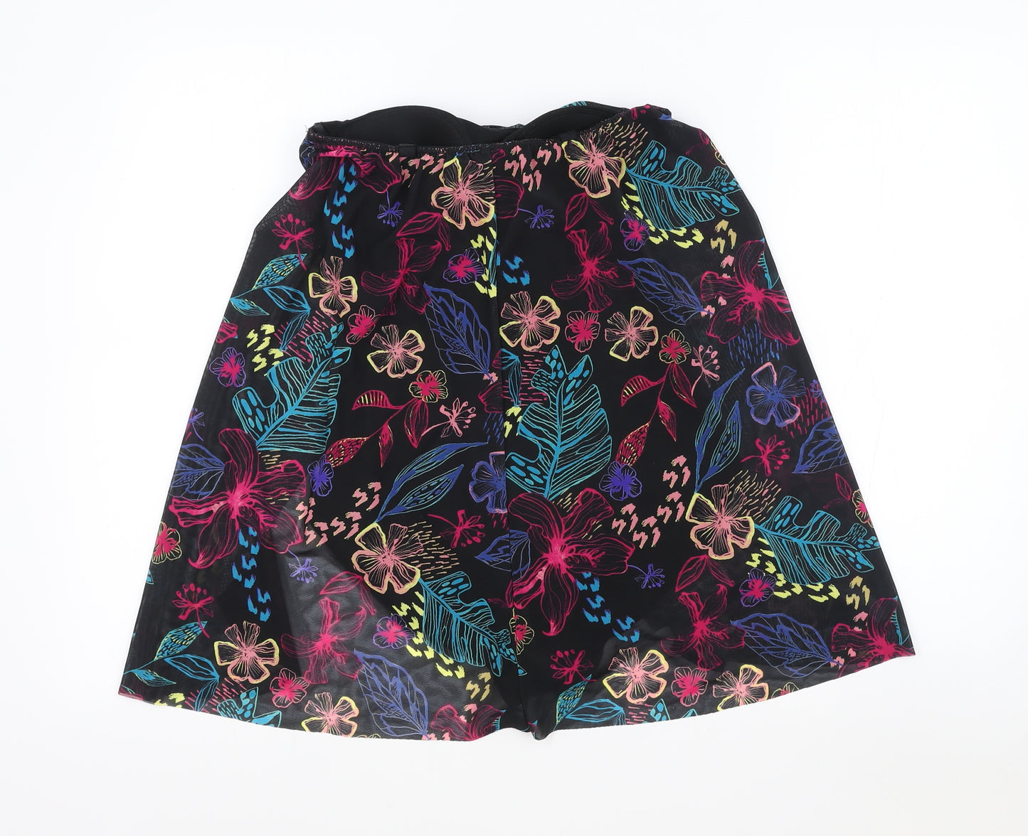 TU Womens Multicoloured Geometric Polyamide Cover Up Size 8