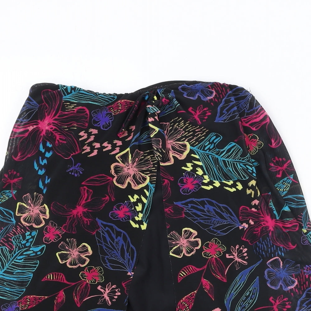 TU Womens Multicoloured Geometric Polyamide Cover Up Size 8