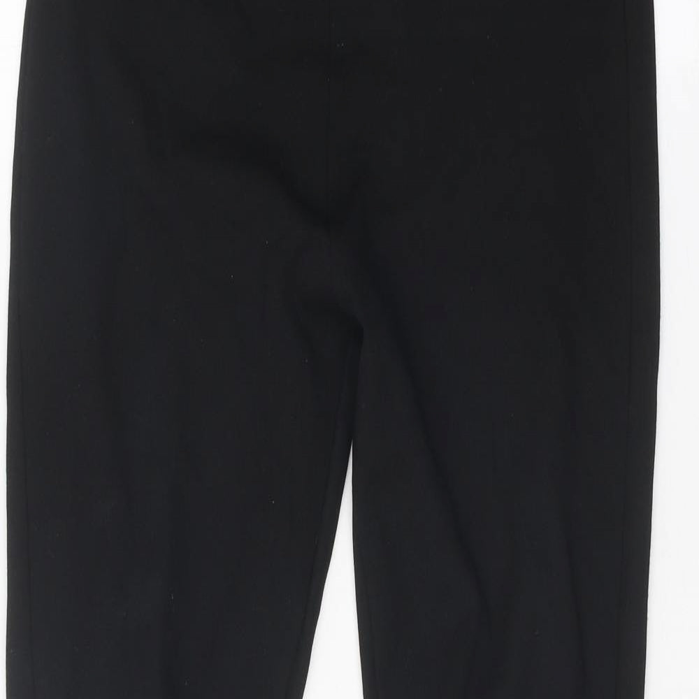 Wallis Womens Black Viscose Jogger Leggings Size M