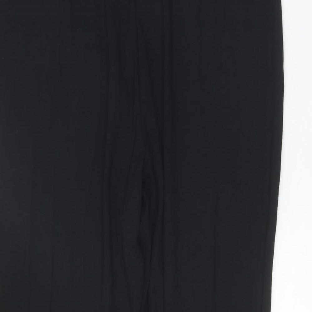 Marks and Spencer Womens Black Viscose Jogger Leggings Size 16