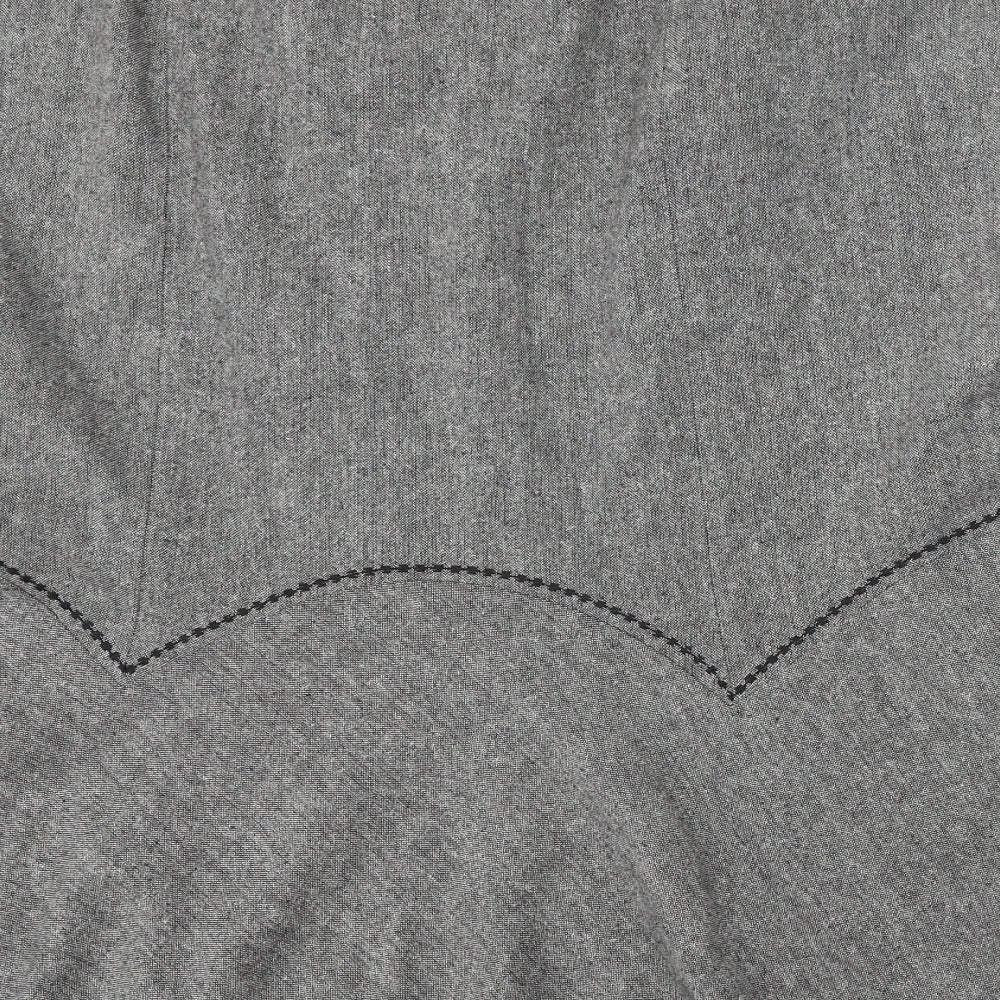 Ann Harvey Womens Grey Polyester Trumpet Skirt Size 22 Zip