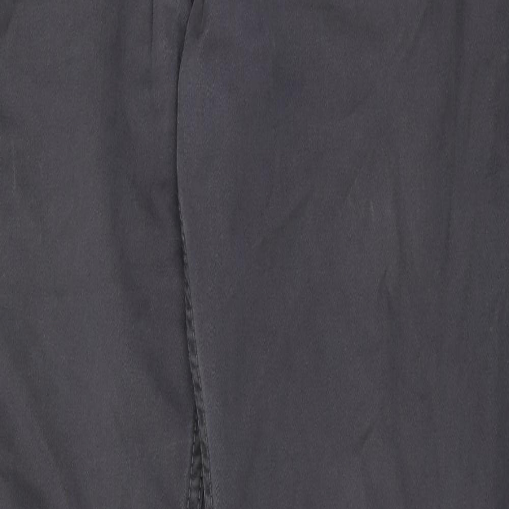 Fat Face Mens Green Cotton Chino Trousers Size 36 in Regular Zip