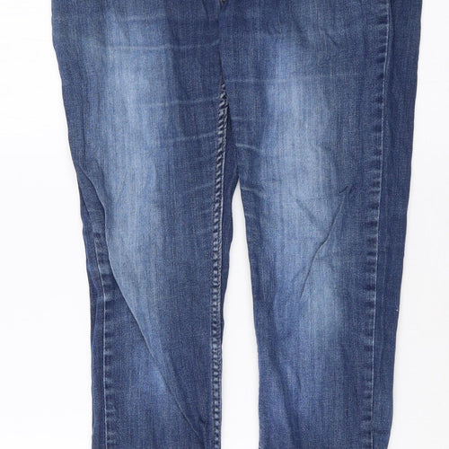 OFIS X OFIS Womens Blue Cotton Straight Jeans Size 31 in Regular Zip