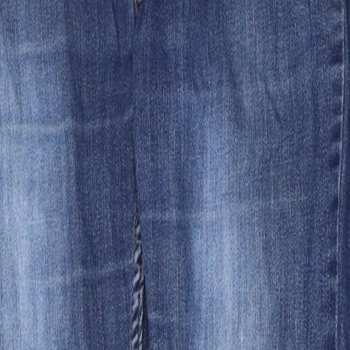 OFIS X OFIS Womens Blue Cotton Straight Jeans Size 31 in Regular Zip