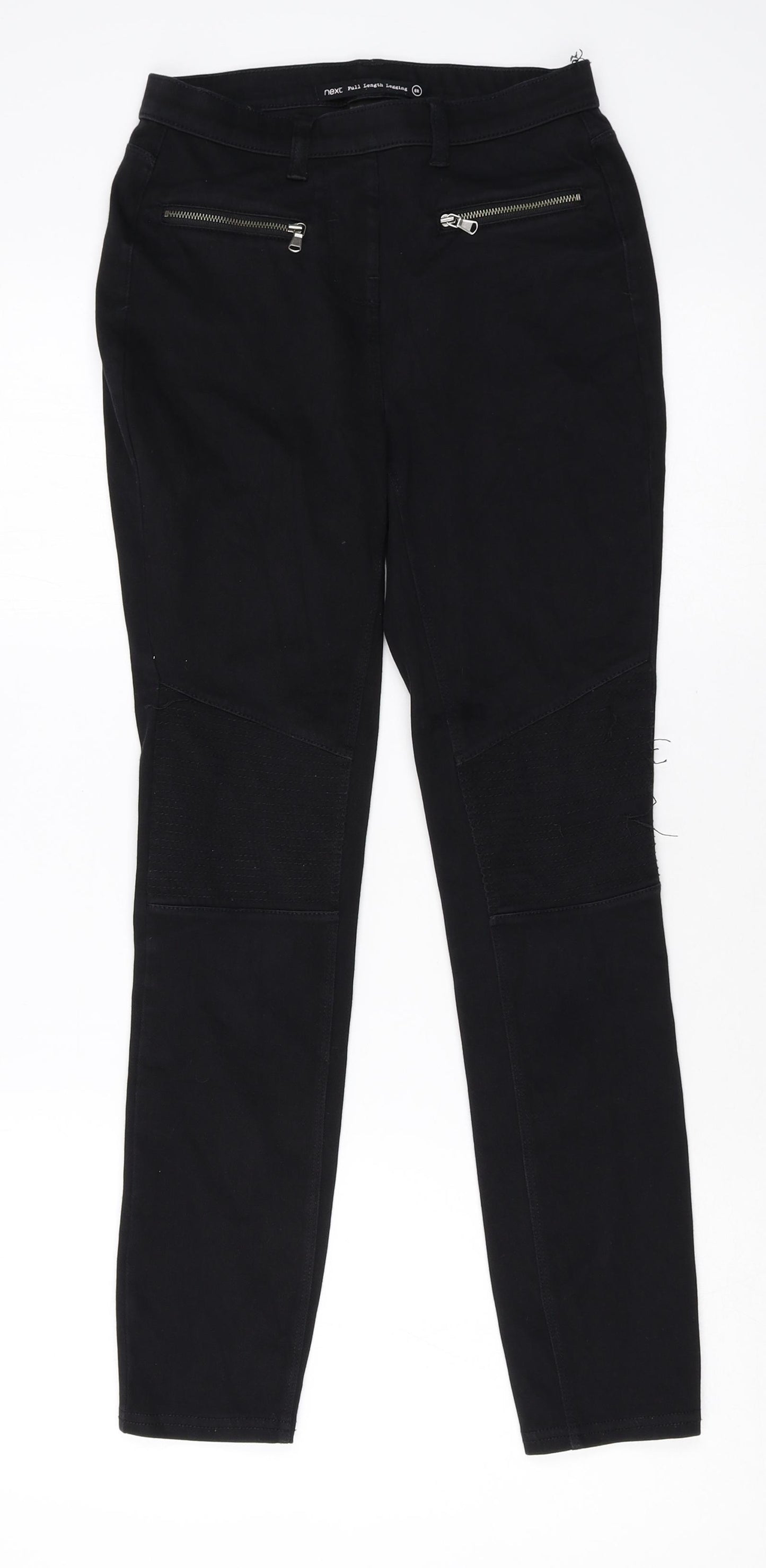 NEXT Womens Black Cotton Jegging Leggings Size 6