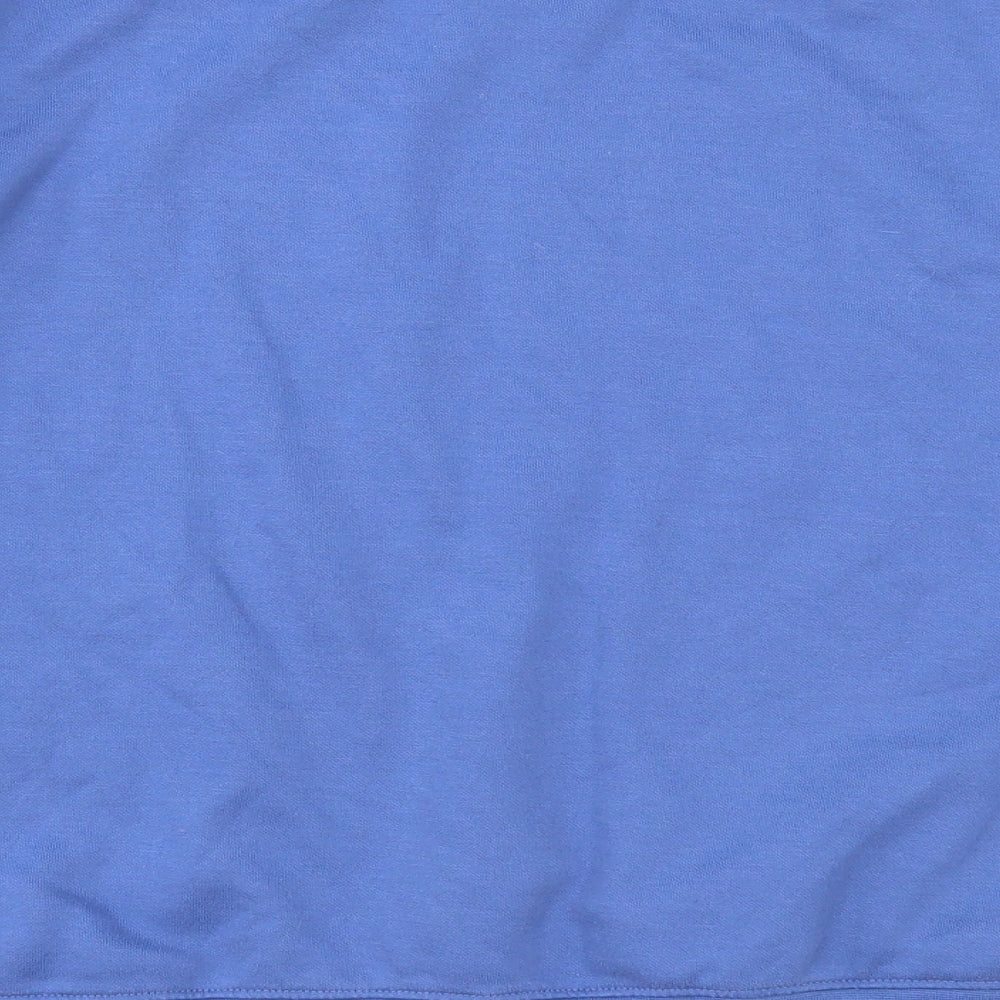 Primark Womens Blue Cotton Pullover Sweatshirt Size 14 Pullover - All Inclusive All Together
