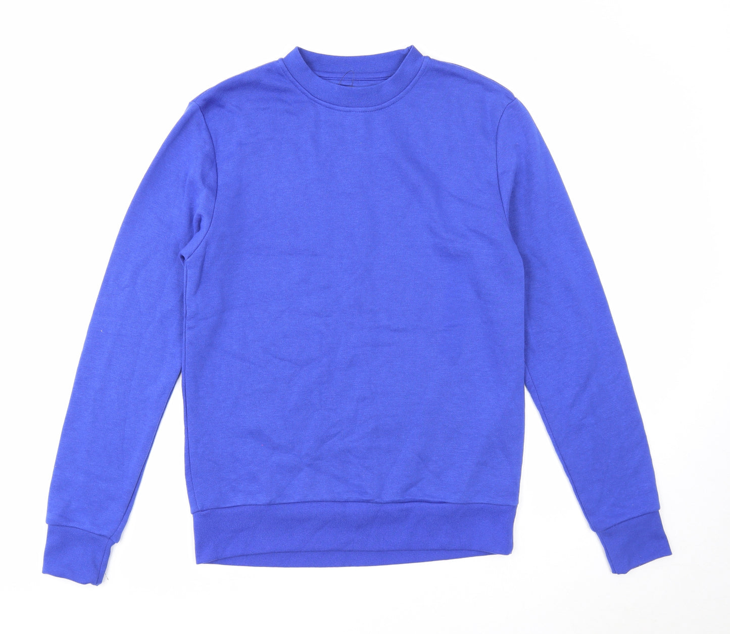 Primark Mens Blue Cotton Pullover Sweatshirt Size XS