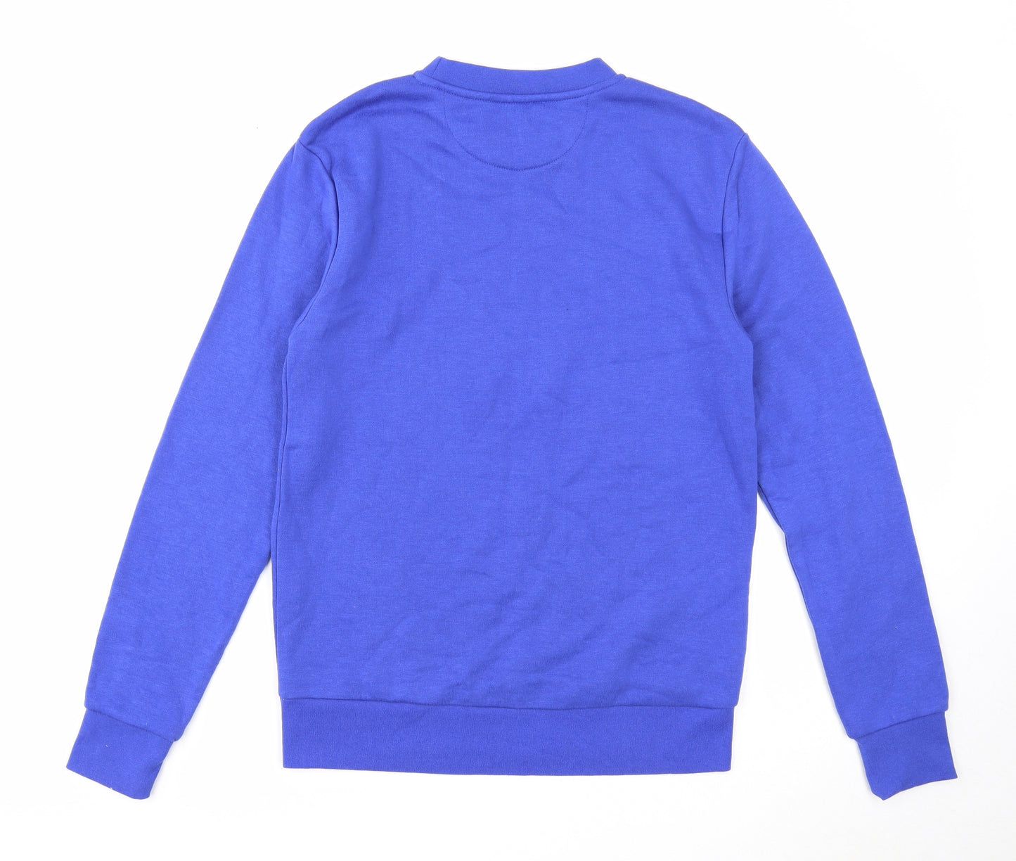 Primark Mens Blue Cotton Pullover Sweatshirt Size XS