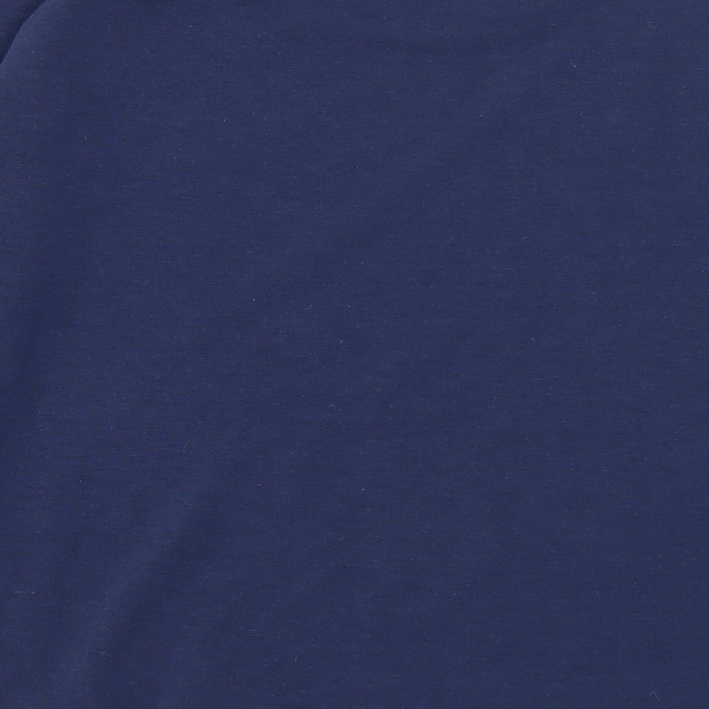 Preworn Womens Blue Polyester Pullover Sweatshirt Size L Pullover