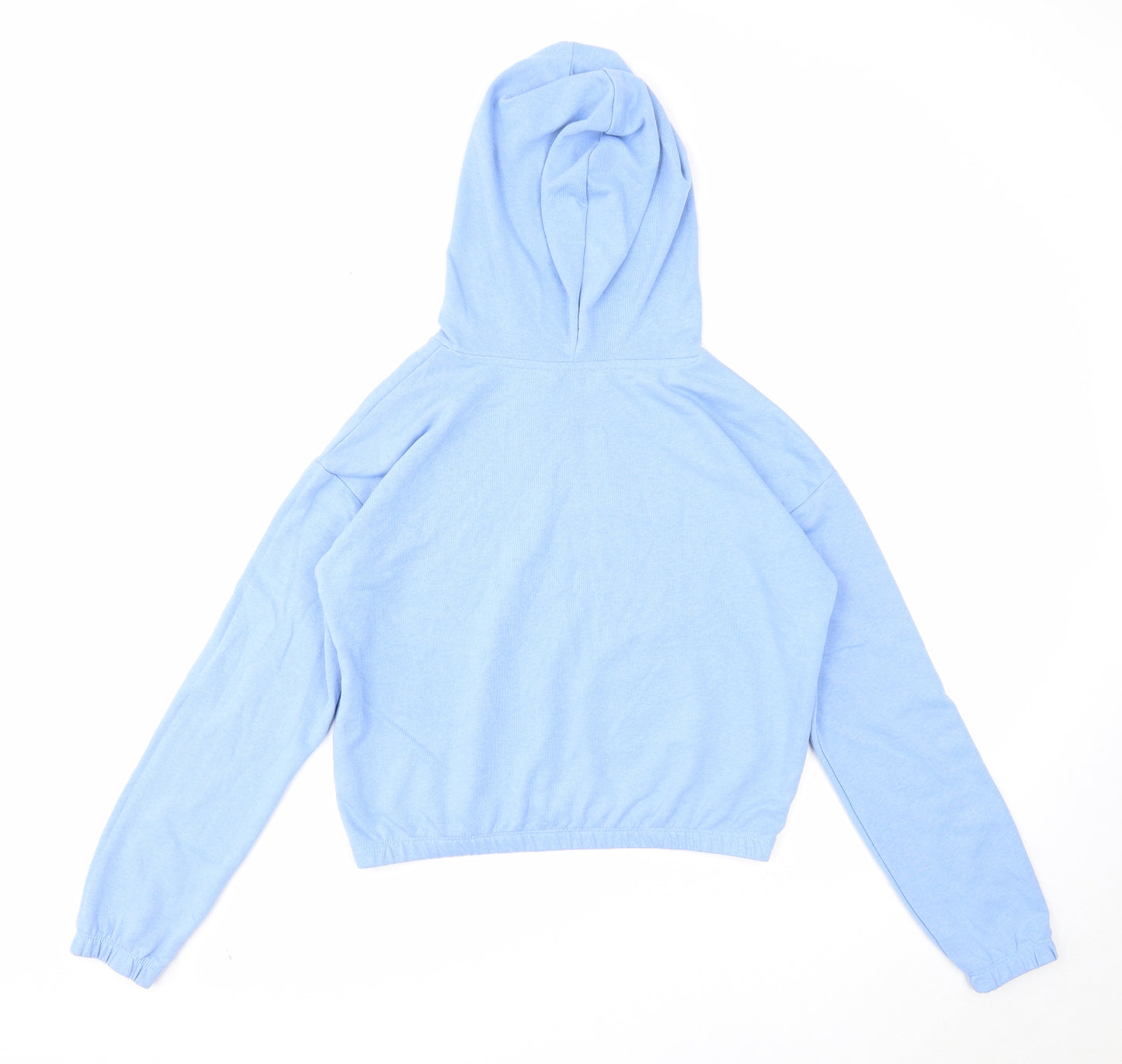 H&M Girls Blue Cotton Pullover Hoodie Size 12-13 Years Pullover - Dreamer of the Future