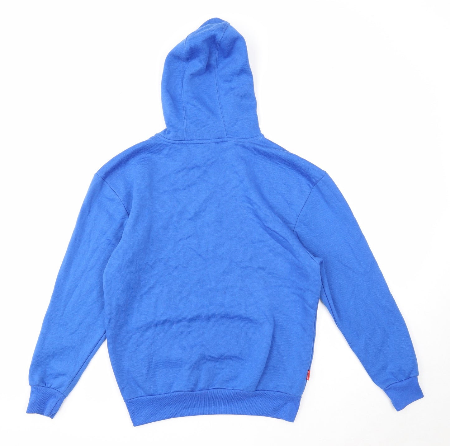 Slazenger Boys Blue Cotton Pullover Hoodie Size 13 Years Pullover