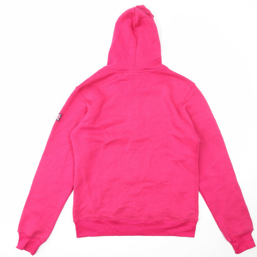 Pride of Liverpool Womens Pink Cotton Full Zip Hoodie Size 2XL Zip