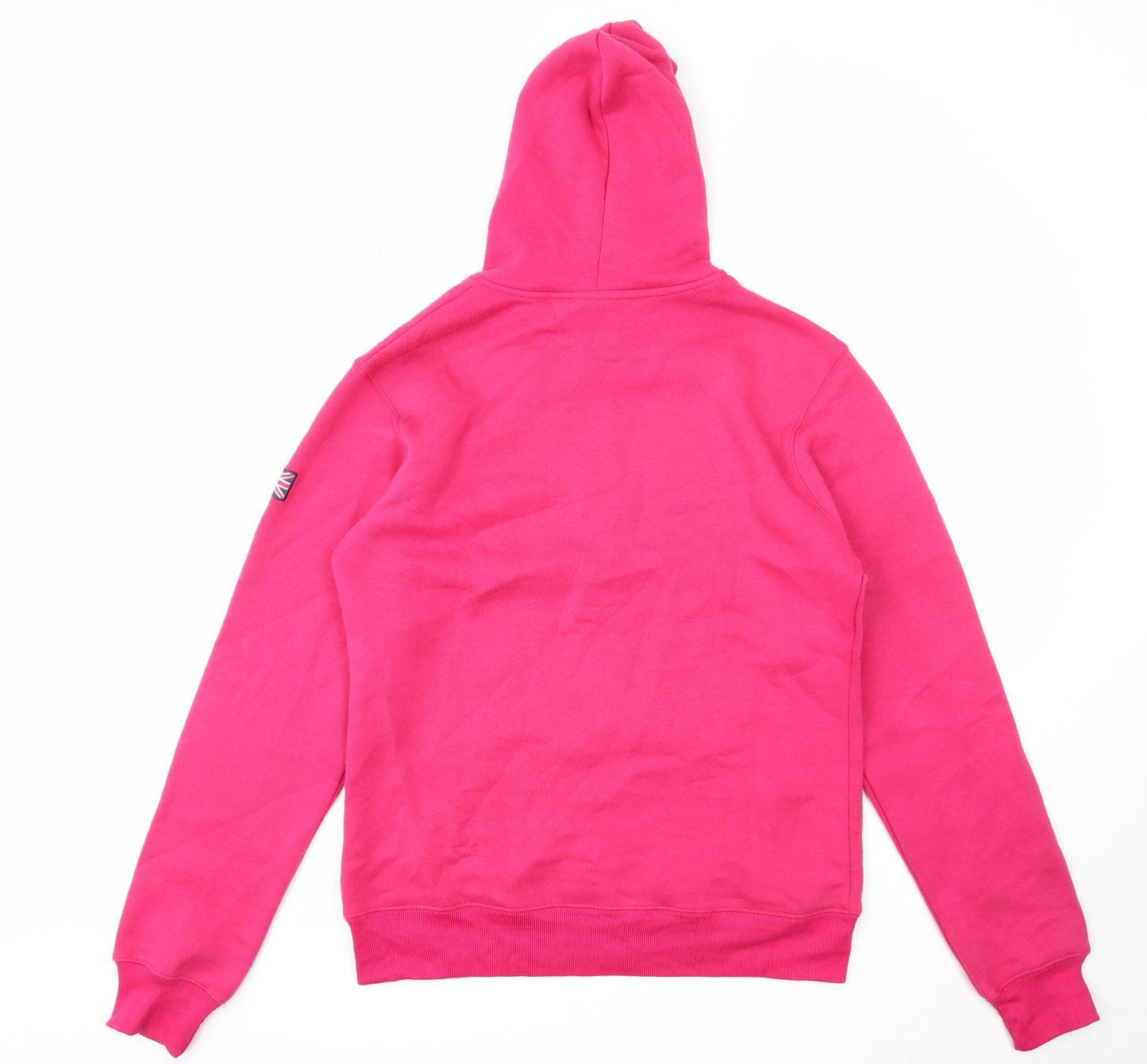 Pride of Liverpool Womens Pink Cotton Full Zip Hoodie Size 2XL Zip