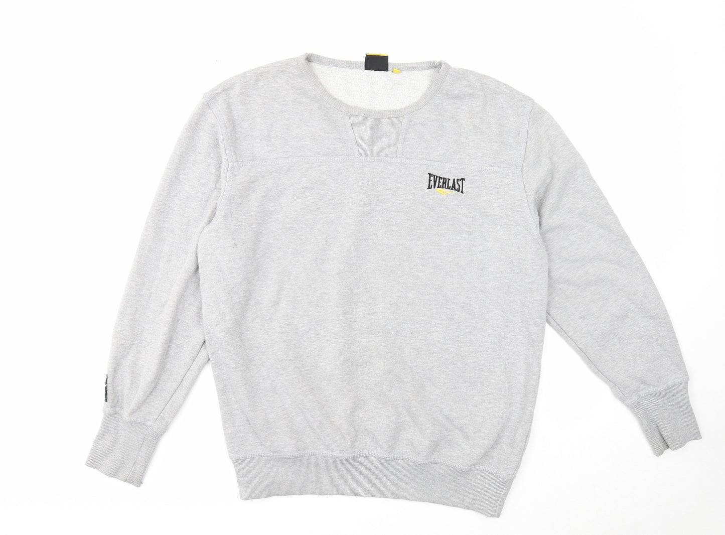 Everlast Mens Grey Cotton Pullover Sweatshirt Size M