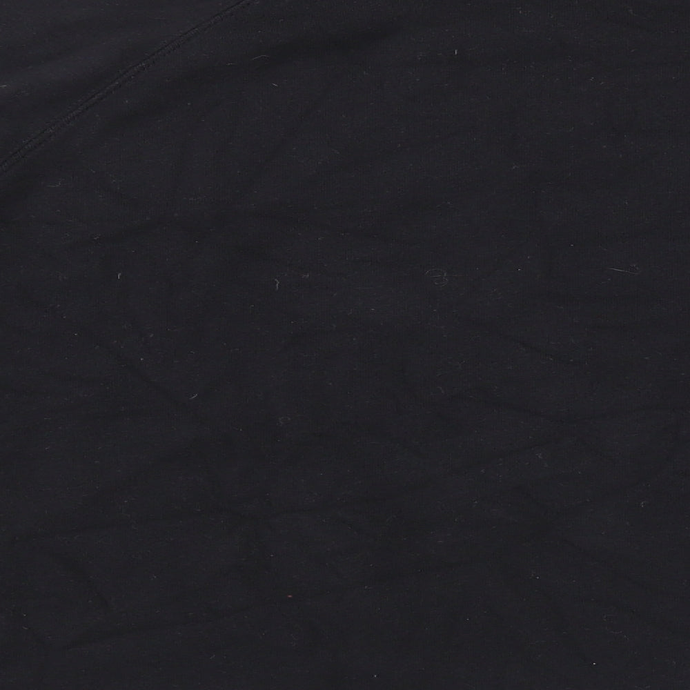 Old Navy Womens Black Cotton Pullover Sweatshirt Size XL Pullover