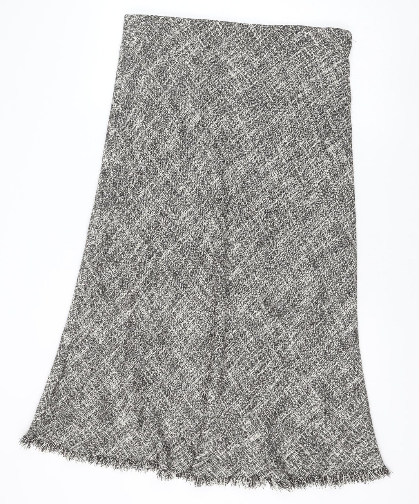 Marks and Spencer Womens Brown Polyester Swing Skirt Size 16