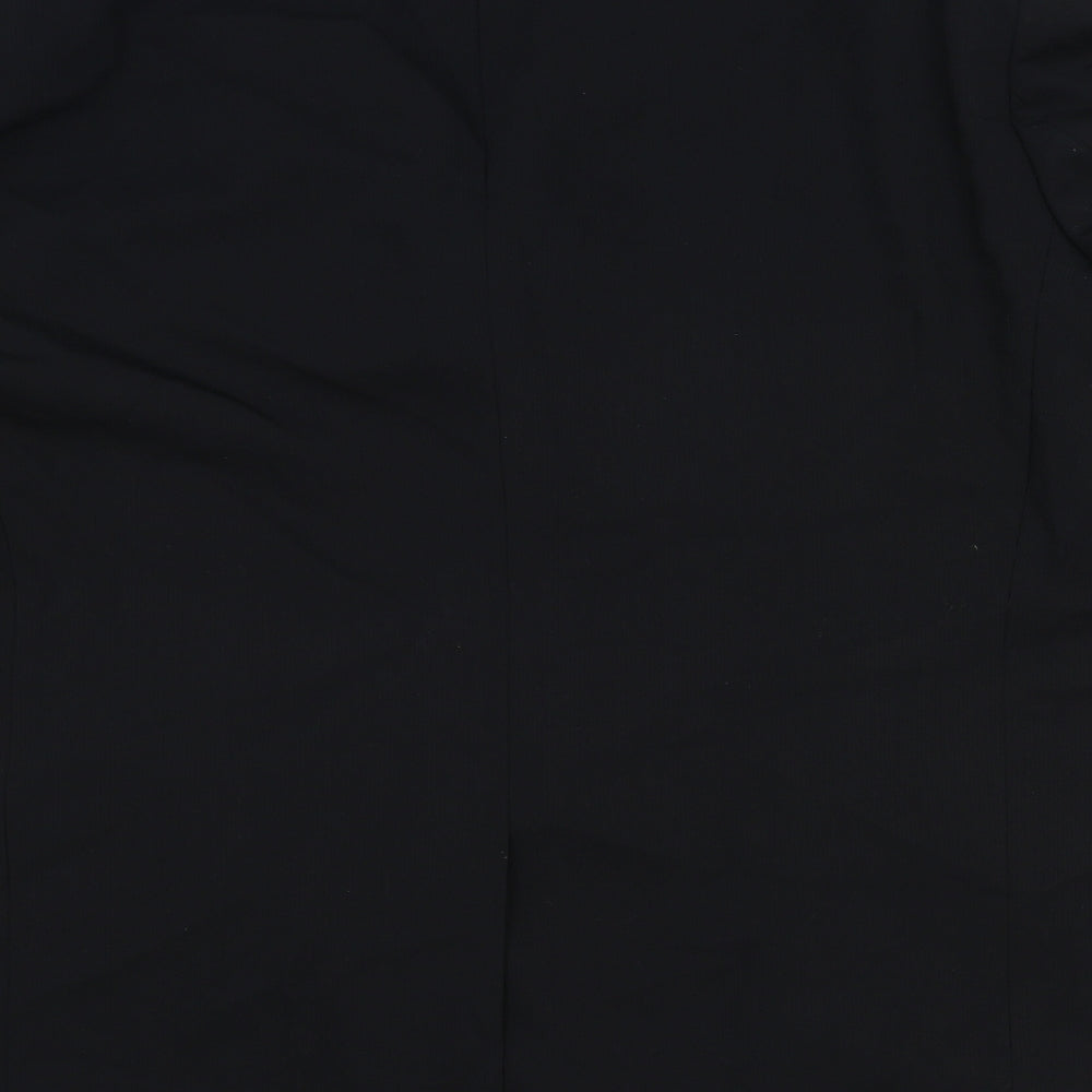 Signet London Mens Black Polyester Jacket Blazer Size 2XL Regular