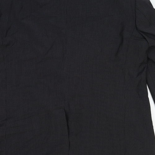 Marks and Spencer Mens Grey Wool Jacket Blazer Size M Regular