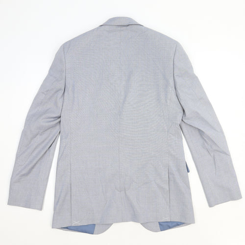 Marks and Spencer Womens Grey Polyester Jacket Blazer Size M